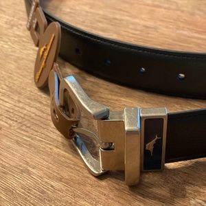 New Tommy Bahama Reversible (Brown and Black) Belt Mens Size L (38-40)